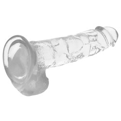 XRay Gode transparent avec testicules XRay Cock 17 x 4.5cm